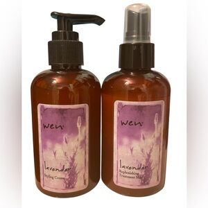 Wen Chaz Dean Lavender Replenishing Treatment Mist and styling cream 6 ox